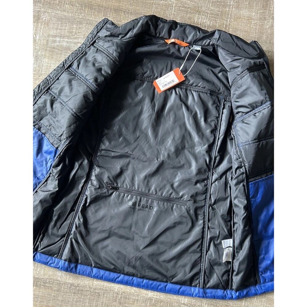 Cutter & Buck CBUK Womens Puffer Vest L Blue Black Quilted Full Zip Outdoor NWT - Picture 9 of 12
